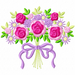 Flowers And Tree Embroidery Design 9 Flowers And Tree Embroidery Design 9
